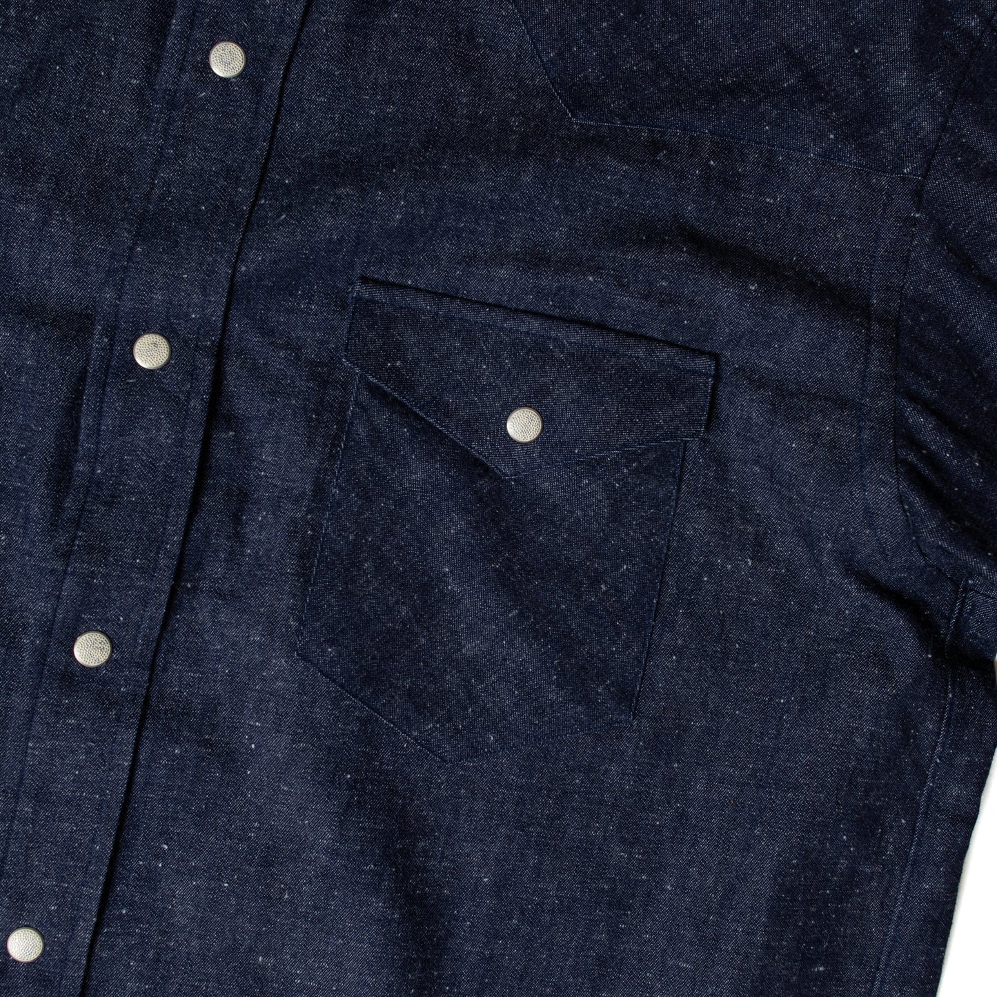 FITS LIKE A HUG WESTERN SHIRT - NEP DENIM