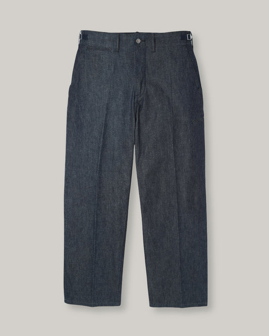 STEVENSON OVERALL CO. SIDE-OUT TROUSER - INDIGO