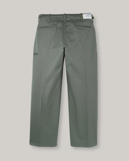 STEVENSON OVERALL CO. SIDE-OUT TROUSER - OLIVE DRAB