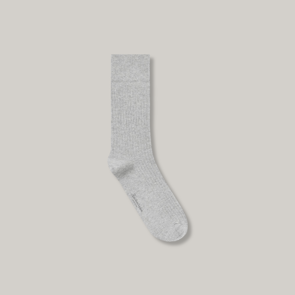 KNICKERBOCKER 3-PACK DAILY COTTON SOCKS - HEATHER GREY