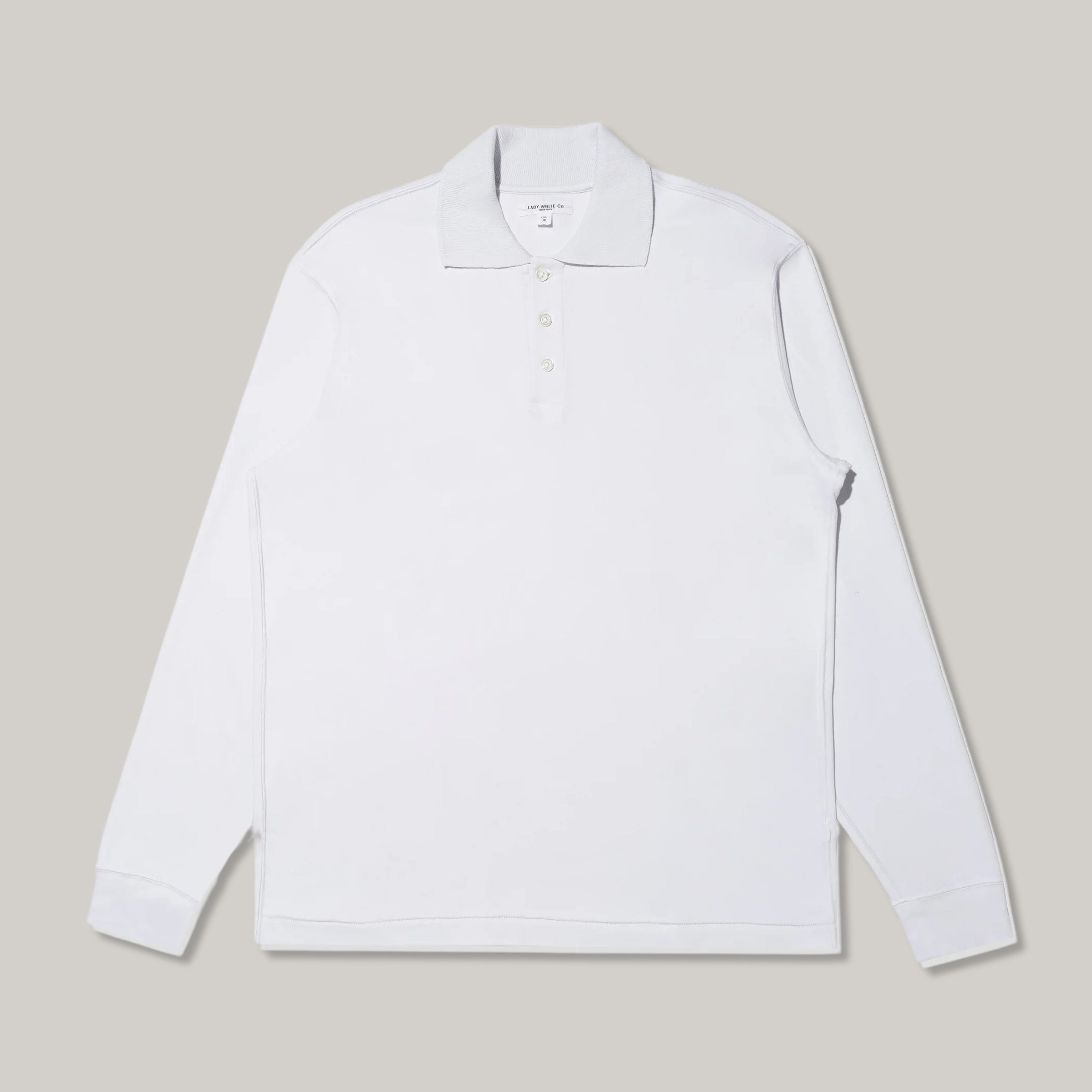 LADY WHITE CO. THREE BUTTON POLO ICE Pickings and Parry