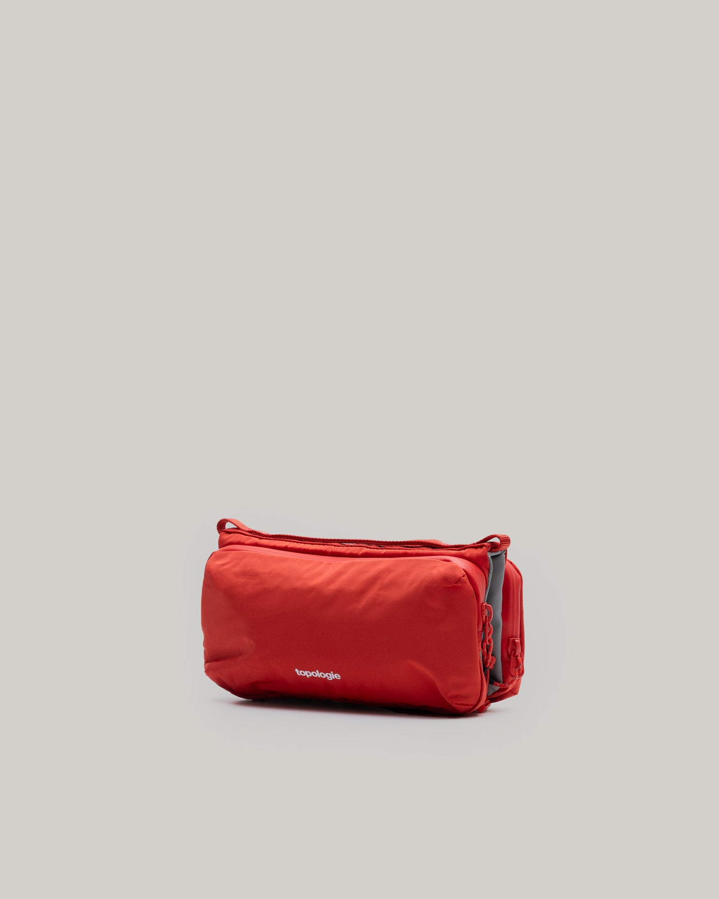 TOPOLOGIE BOTTLE SACOCHE MEDIUM RED TECH SATEEN