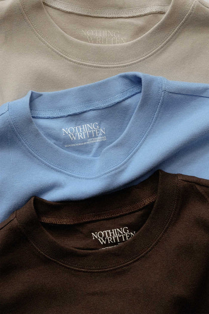 NOTHING WRITTEN 90's T-SHIRT - OCEAN