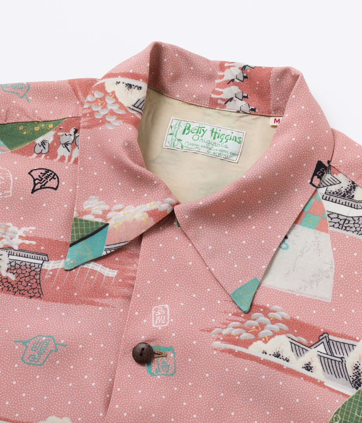 SUN SURF SPECIAL EDITION “SANKIN KOTAI" SHIRT - PINK