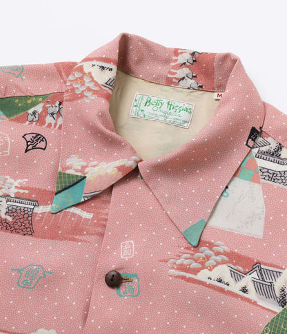 SUN SURF SPECIAL EDITION “SANKIN KOTAI" SHIRT - PINK