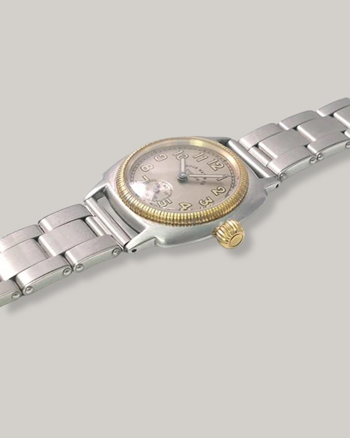 VAGUE WATCH CO. COUSSIN EARLY STAINLESS BELT