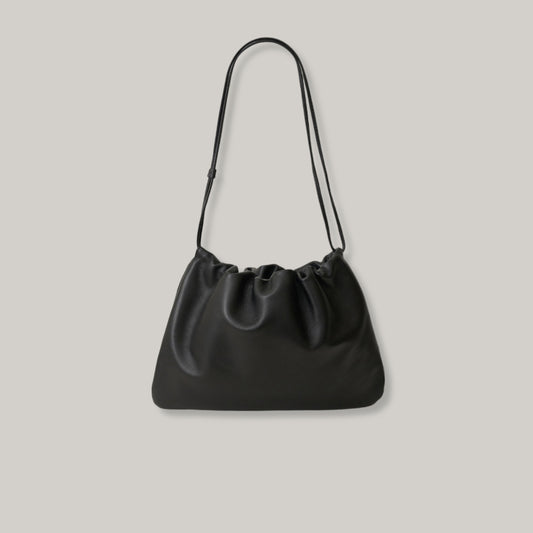 NOTHING WRITTEN NELLA LARGE STRAP BAG - BLACK