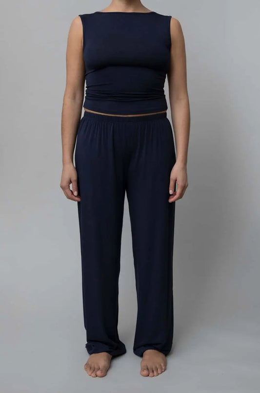 KYE INTIMATES RECLINE PANT - NAVY