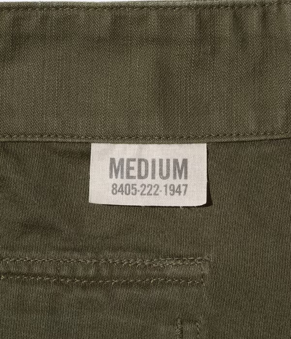 BUZZ RICKSON TYPE 1 SHORTS - OLIVE GREEN SATEEN