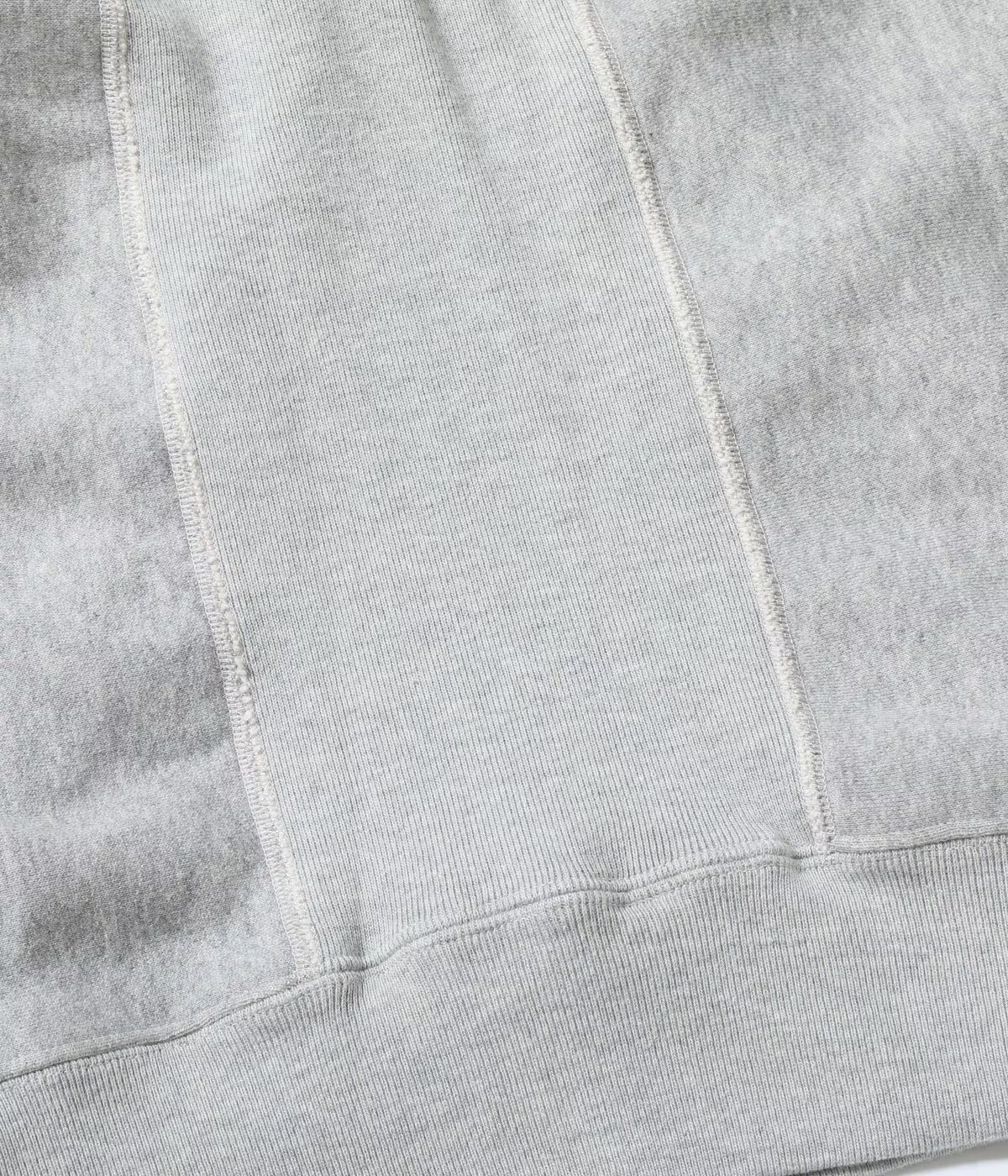 BUZZ RICKSON HORIZONTAL KNITTING SWEAT SHIRT “CVA-67 J.F. KENNEDY” - HEATHER GREY