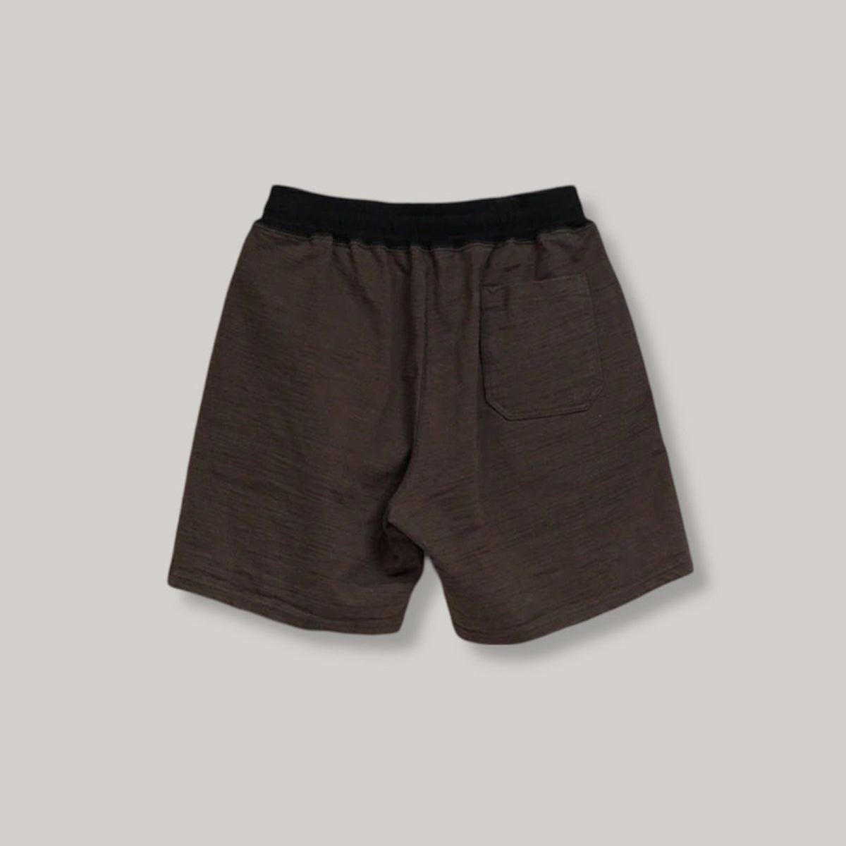 NIGEL CABOURN MAINLINE UTILITY SWEAT SHORT - CHARCOAL GREY