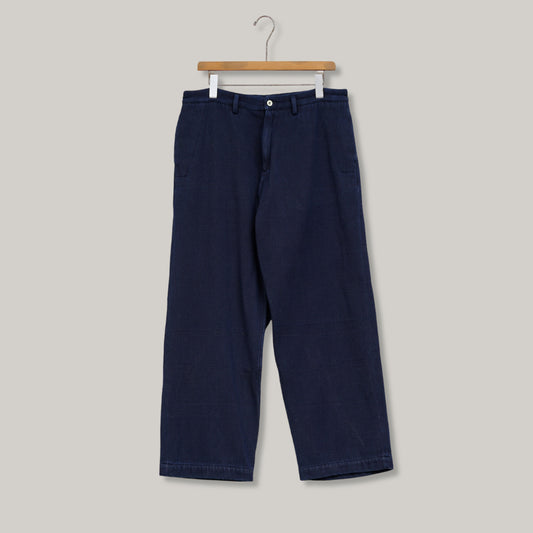 NIGEL CABOURN X OMTC WIDE LEG PANT - DENIM