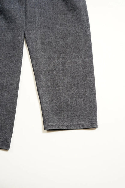 NIGEL CABOURN MAINLINE 40's USMC LONG SLEEVE PIGMENT TEE - DARK NAVY