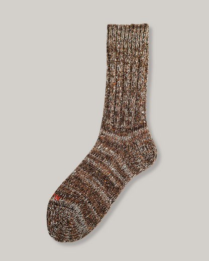 NIGEL CABOURN CAMOUFLAGE SOCKS - BROWN
