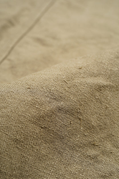 NIGEL CABOURN MAINLINE FRENCH WORK VEST HEMP - CHARCOAL GREY