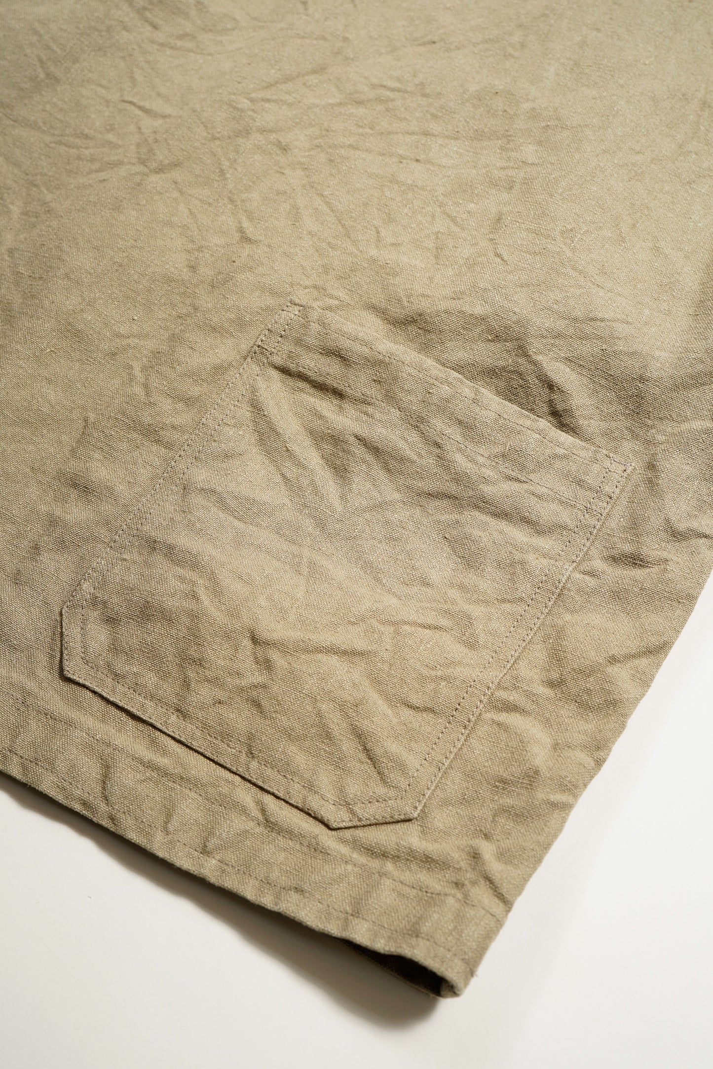 NIGEL CABOURN MAINLINE FRENCH WORK VEST HEMP - CHARCOAL GREY