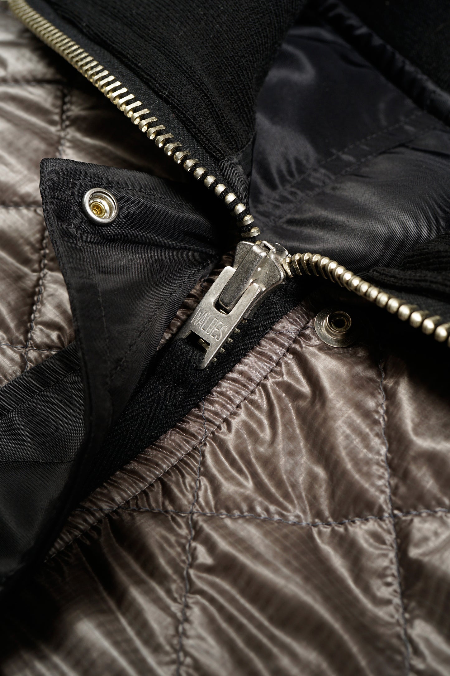 NIGEL CABOURN MAINLINE WOMENS MODIFIED REVERSIBLE COAT - BLACK