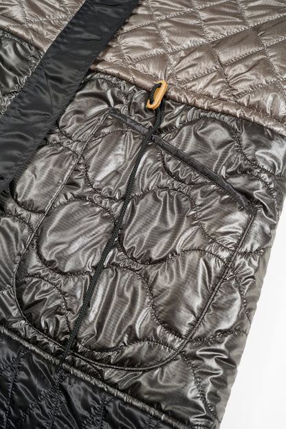 NIGEL CABOURN MAINLINE WOMENS MODIFIED REVERSIBLE COAT - BLACK