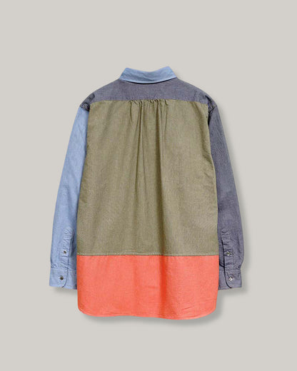 NIGEL CABOURN MAINLINE OFFICER SHIRT2 - CRAZY