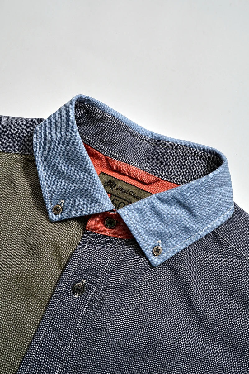 NIGEL CABOURN MAINLINE OFFICER SHIRT2 - CRAZY