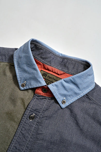 NIGEL CABOURN MAINLINE OFFICER SHIRT2 - CRAZY