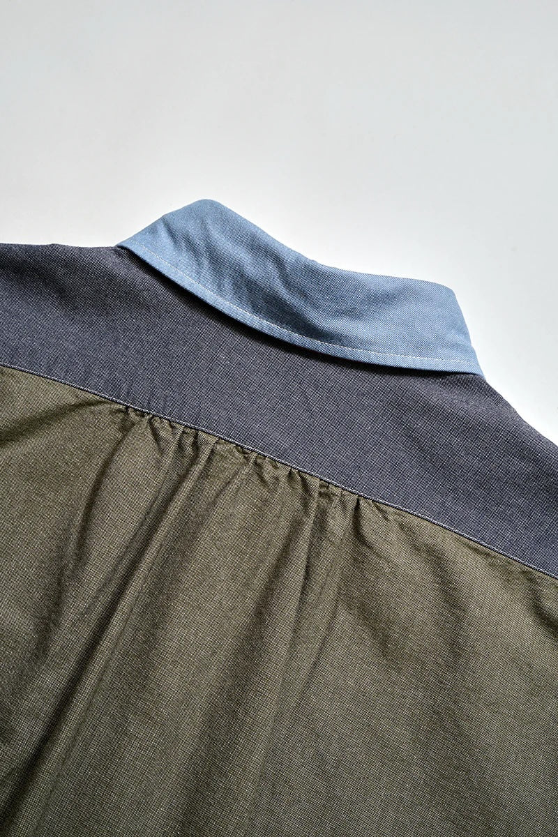 NIGEL CABOURN MAINLINE OFFICER SHIRT2 - CRAZY