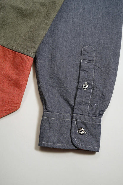 NIGEL CABOURN MAINLINE OFFICER SHIRT2 - CRAZY