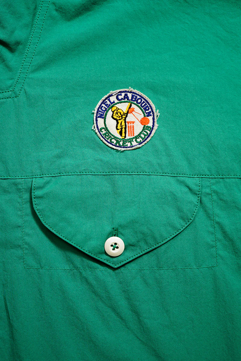 NIGEL CABOURN MAINLINE CRICKET CLUB US4 FLIGHT JACKET - GREEN