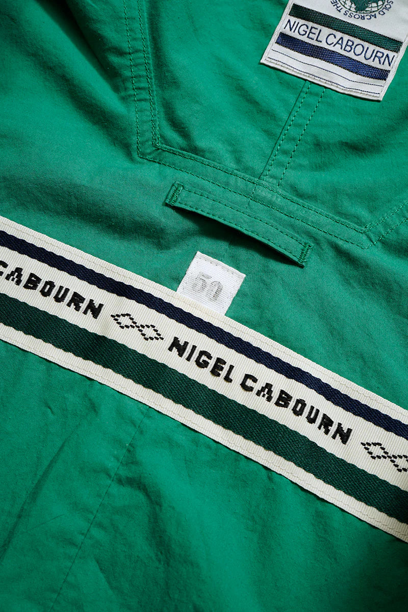 NIGEL CABOURN MAINLINE CRICKET CLUB US4 FLIGHT JACKET - GREEN