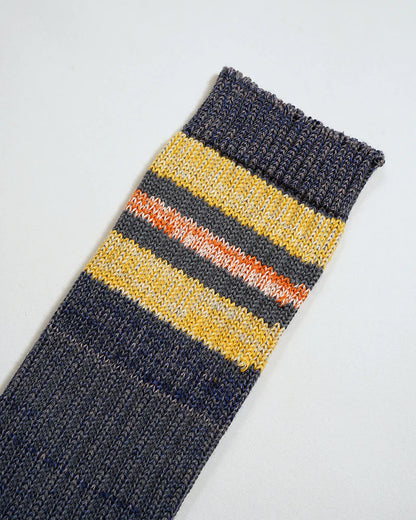 NIGEL CABOURN BORDER SOCKS - BLUE