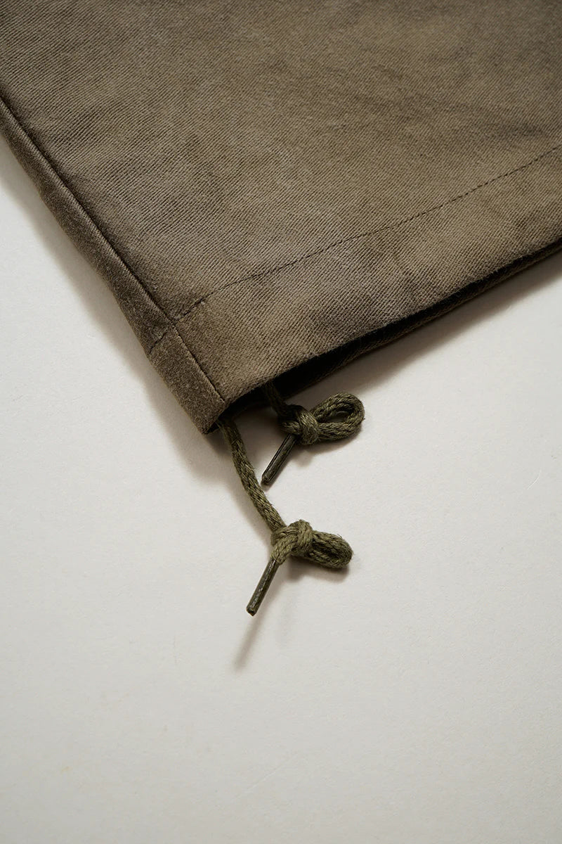 NIGEL CABOURN MAINLINE FISHERMAN PANT KURE KAKISHIBU - DARK BROWN
