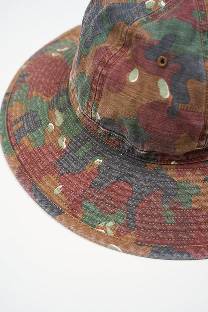 NIGEL CABOURN MAINLINE 40's HAT - FADE CAMO - ENJI