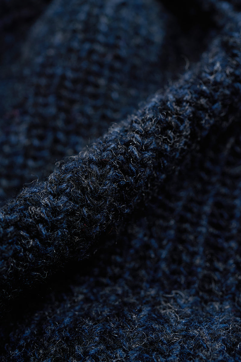 NIGEL CABOURN MAINLINE MOUNTAIN POM BEANIE - BLACK