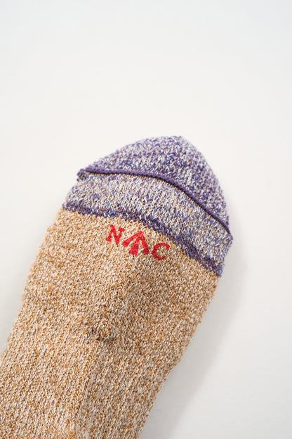 NIGEL CABOURN BORDER SOCKS - BEIGE