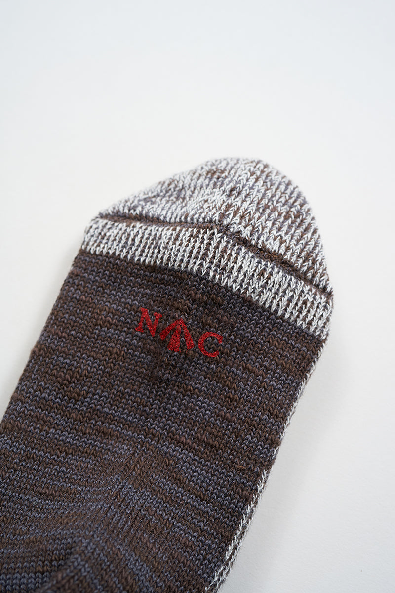 NIGEL CABOURN BORDER SOCKS - CHARCOAL