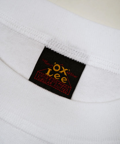 LEE x NIGEL CABOURN OX'ED SILVER - 2 PACK FIELD WORKERS T-SHIRT - OFF WHITE