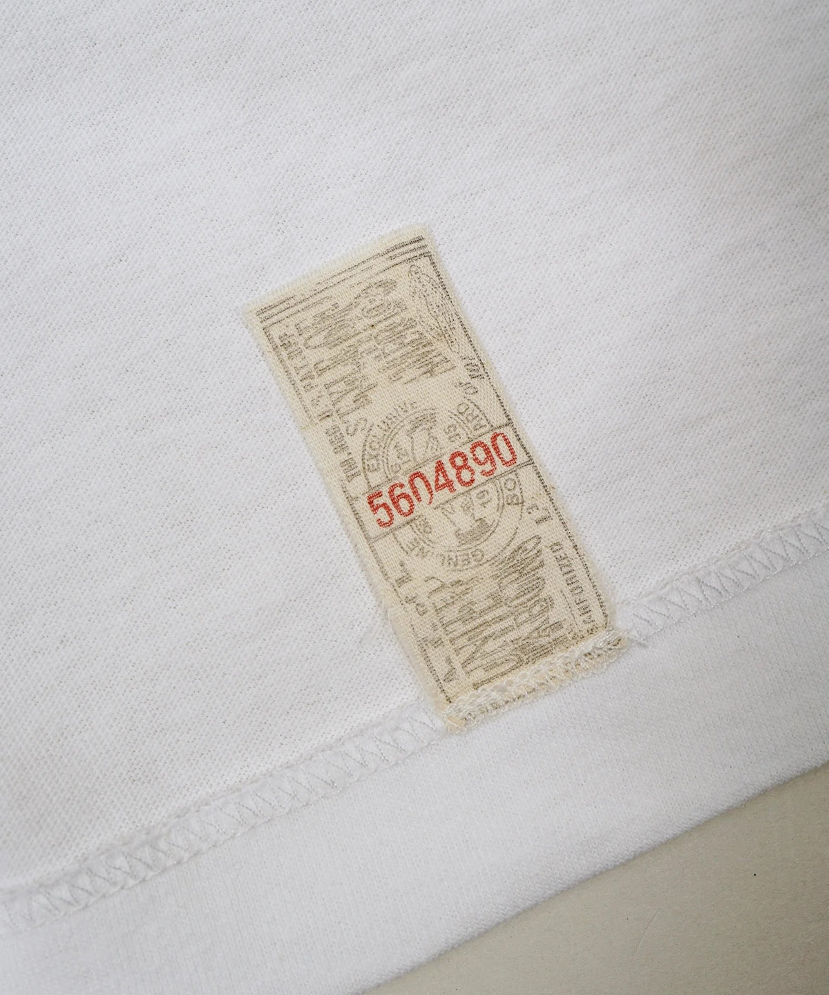 LEE x NIGEL CABOURN OX'ED SILVER - 2 PACK FIELD WORKERS T-SHIRT - OFF WHITE