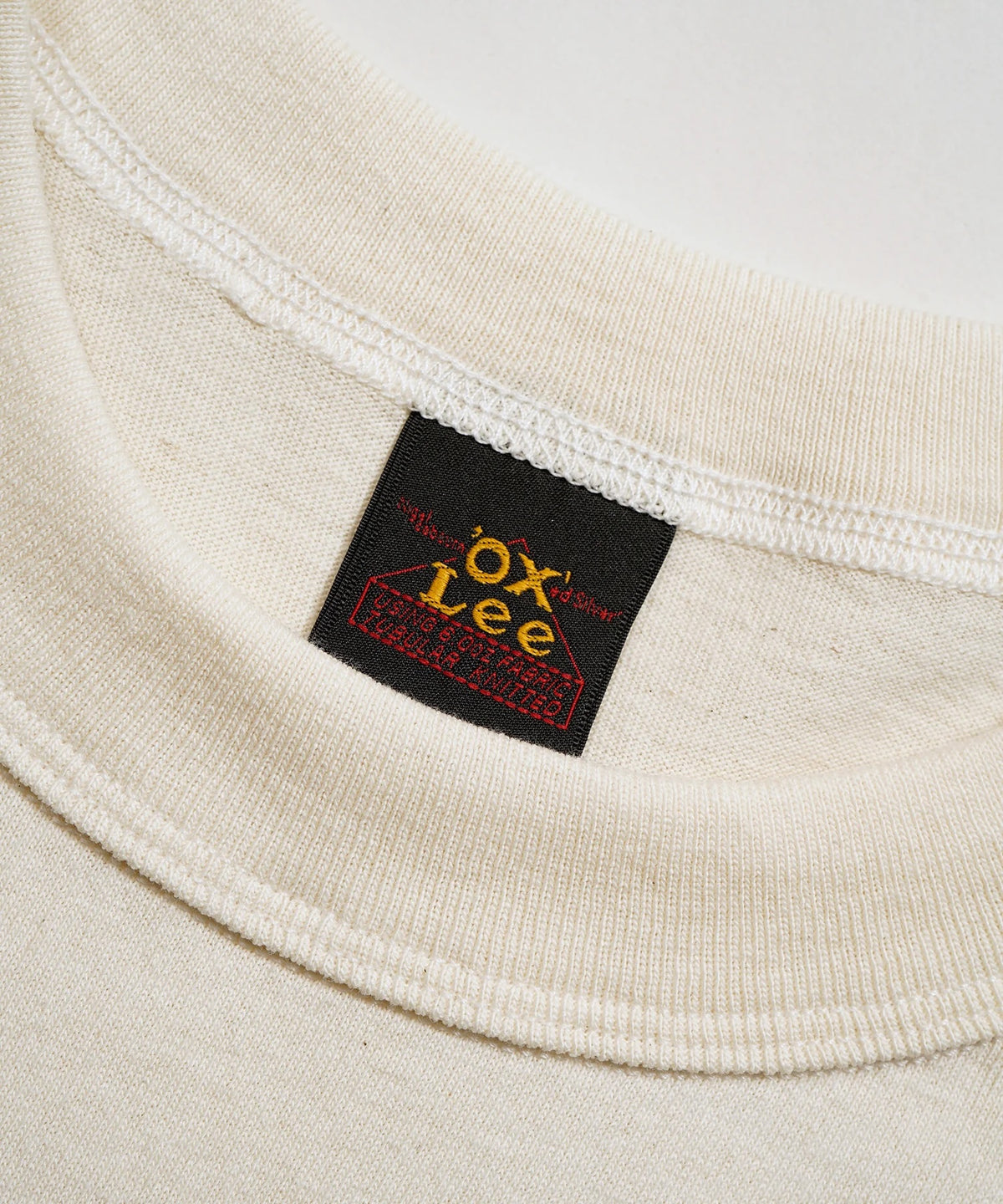 LEE x NIGEL CABOURN OX'ED SILVER - 2 PACK FIELD WORKERS T-SHIRT - IVORY