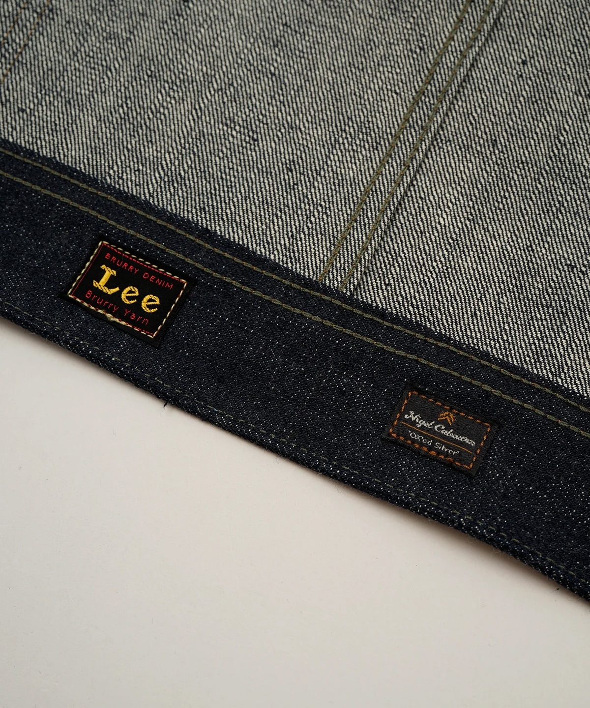 LEE x NIGEL CABOURN OX'ED SILVER -  RANCH WORKER 101J - INDIGO