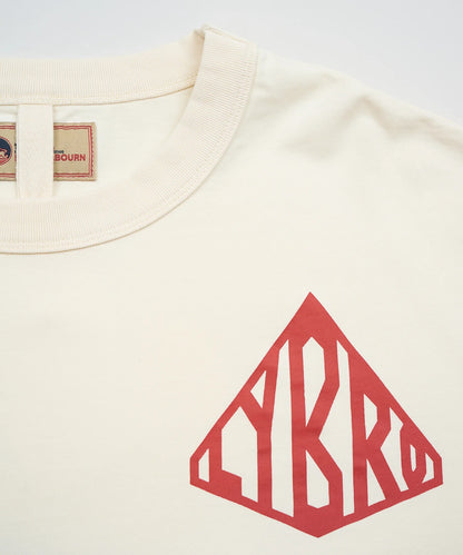 NIGEL CABOURN S04A STANDARD LONGSLEEVE T-SHIRT - OFF WHITE