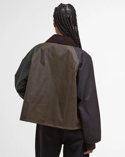 BARBOUR ARLENE WAX - BEECH/ ANCIENT TARTAN