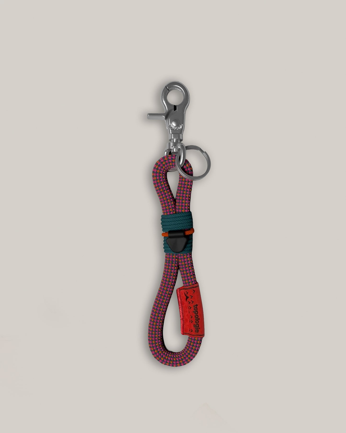 TOPOLOGIE 8.0MM LOOP KEY HOLDER NEBULA LATTICE
