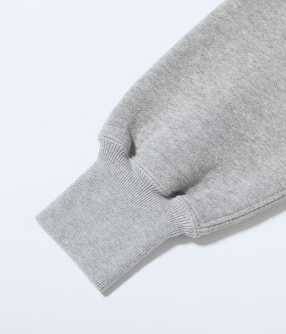 BUZZ RICKSON HORIZONTAL KNITTING SWEAT SHIRT “CVA-67 J.F. KENNEDY” - HEATHER GREY