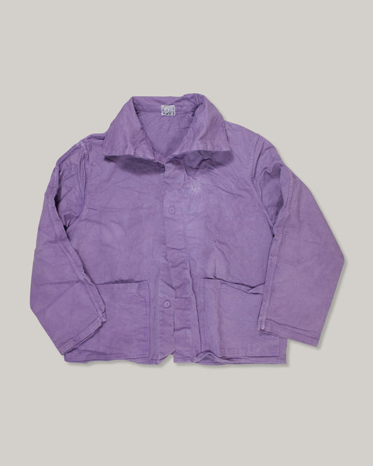 TENDER SCOUT JACKET - COTTON BLACKOUT - PURPLE LOGWOOD