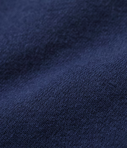 BUZZ RICKSON'S 'COAST GUARD' HORIZONTAL KNIT SWEATSHIRT - NAVY