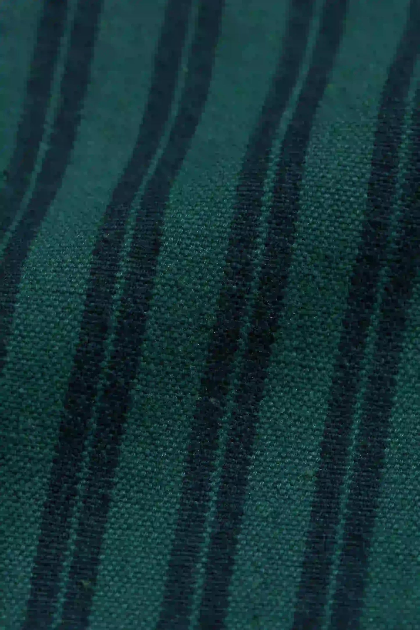 11.11 LOVERS STRIPED SHIRT - BOTTLE GREEN