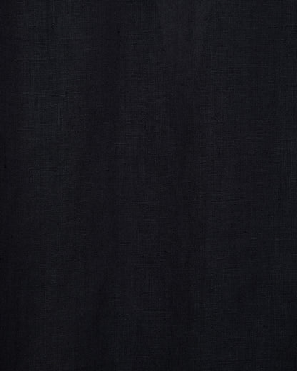 MARKAWARE HEMP SHIRT SHIRT JACKET - BLACK
