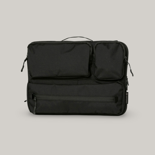 SNOW PEAK EVERYDAY USE LAPTOP CASE - BLACK