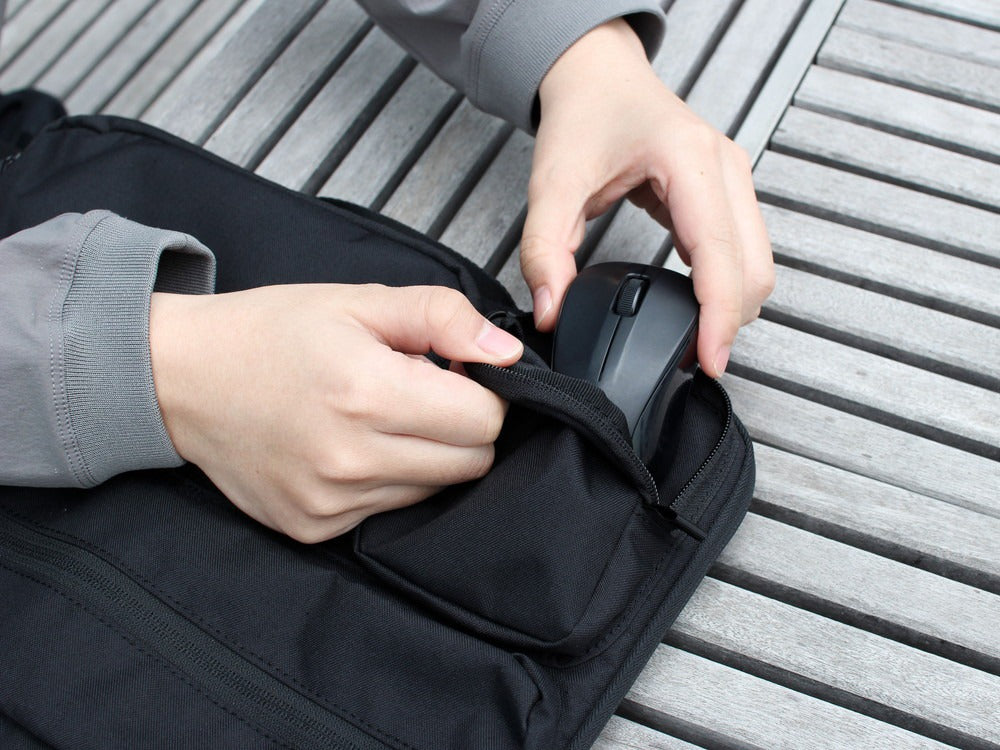 SNOW PEAK EVERYDAY USE LAPTOP CASE - BLACK