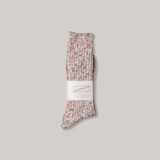 ANONYMOUS ISM HOMESPUN ART YARN CREW - RED